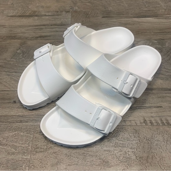 Birkenstock Shoes - Birkenstock EVA Buckle Slides Sandals